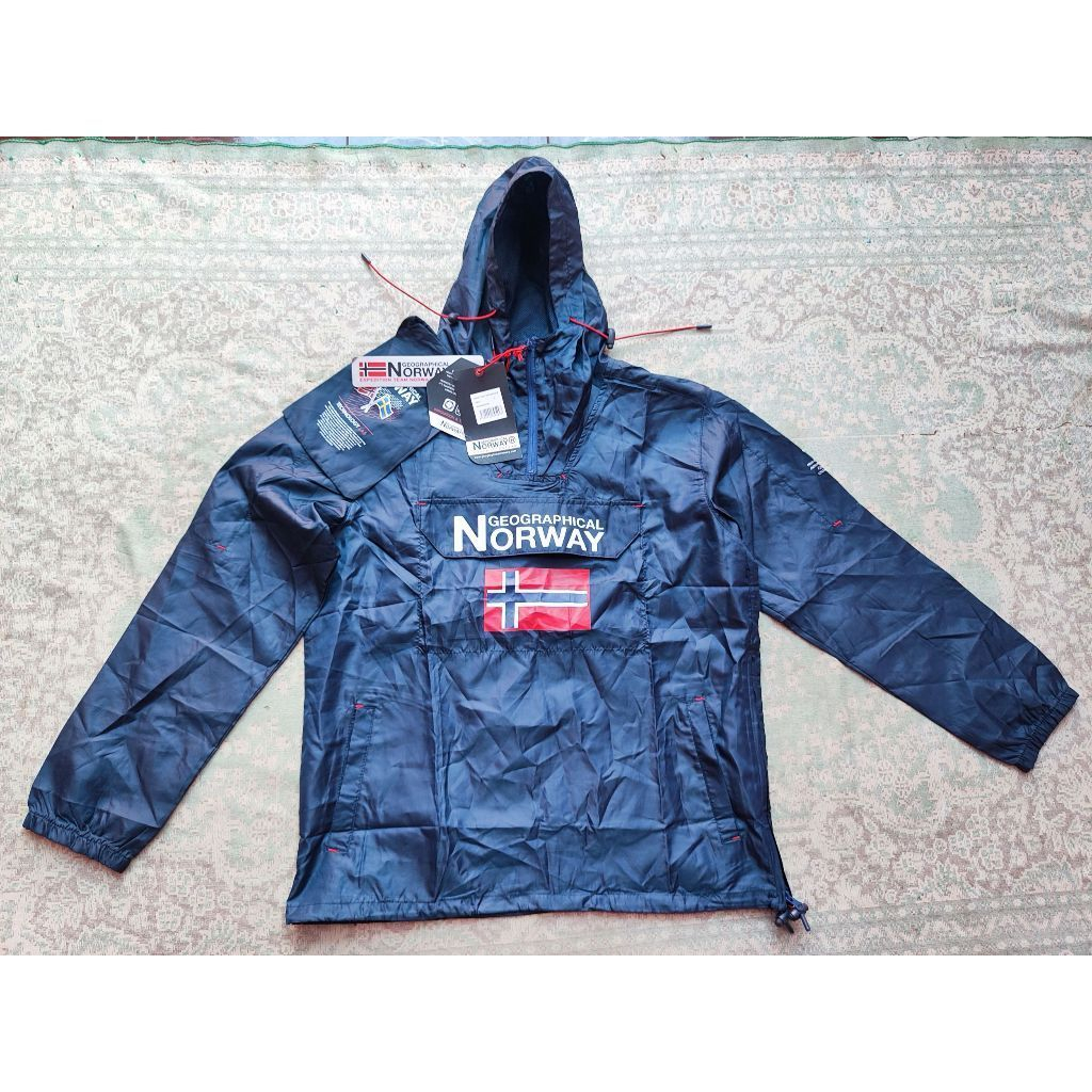 Geographical Norway Brest Navy Men 244 GOZ Navy WU8463H/GN, Jaket Outdoor Bukan Napapijri