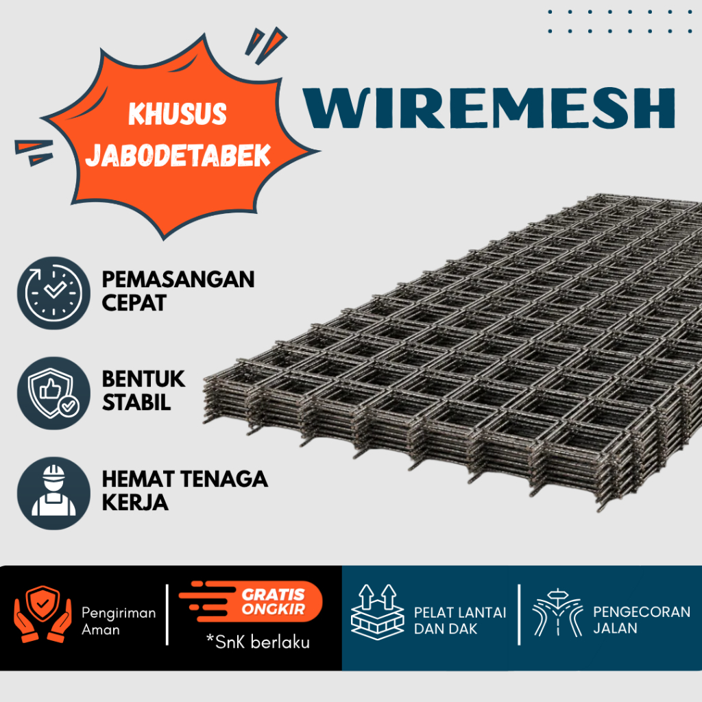 Wiremesh M10 Std / Full SNI