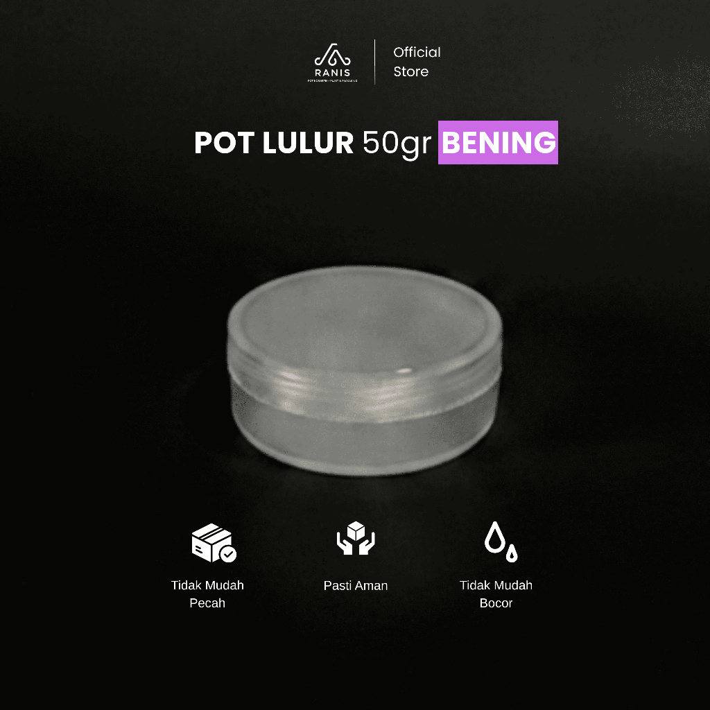 BENING 50gr Pot Lulur | Pot Pomade 50gr