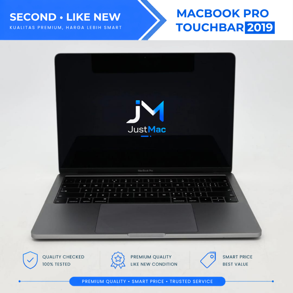 Apple MacBook Pro 2019 Touchbar 13 Inch Laptop MacBook Second Like New