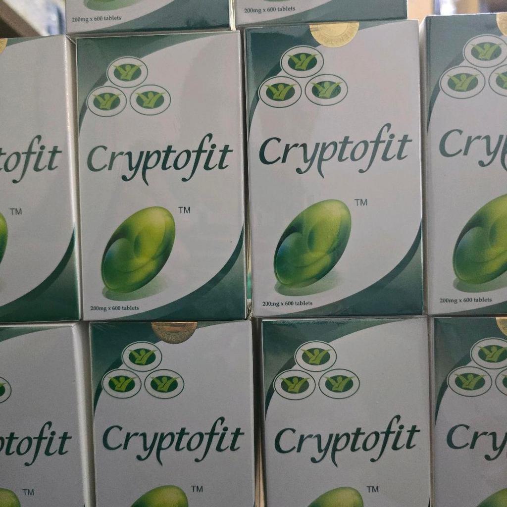 Crypto Fit Cryptoforce Crypto Force Suplemen Makanan Isi 600 Tablet 100% Original