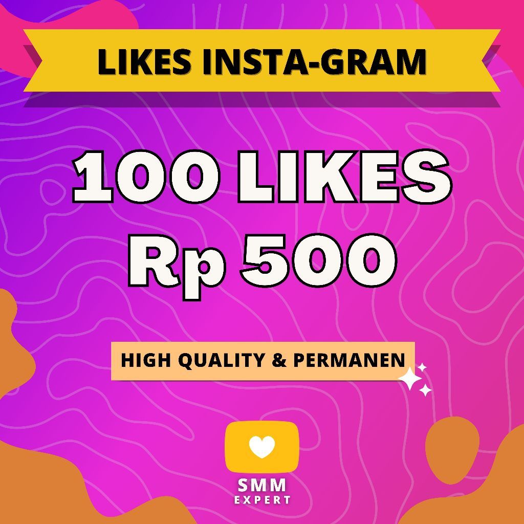 Like Instagram Likes Post Reels IG Menambah Suka Instagram Permanen