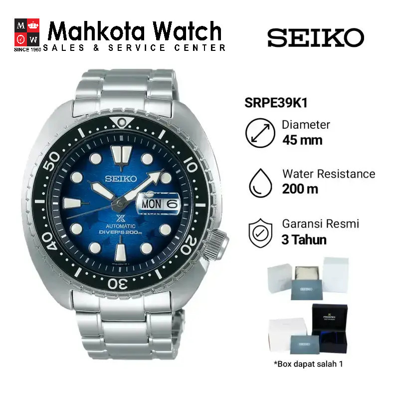 SEIKO PROSPEX SRPE39K1 JAM TANGAN PRIA AUTOMATIC DIVER