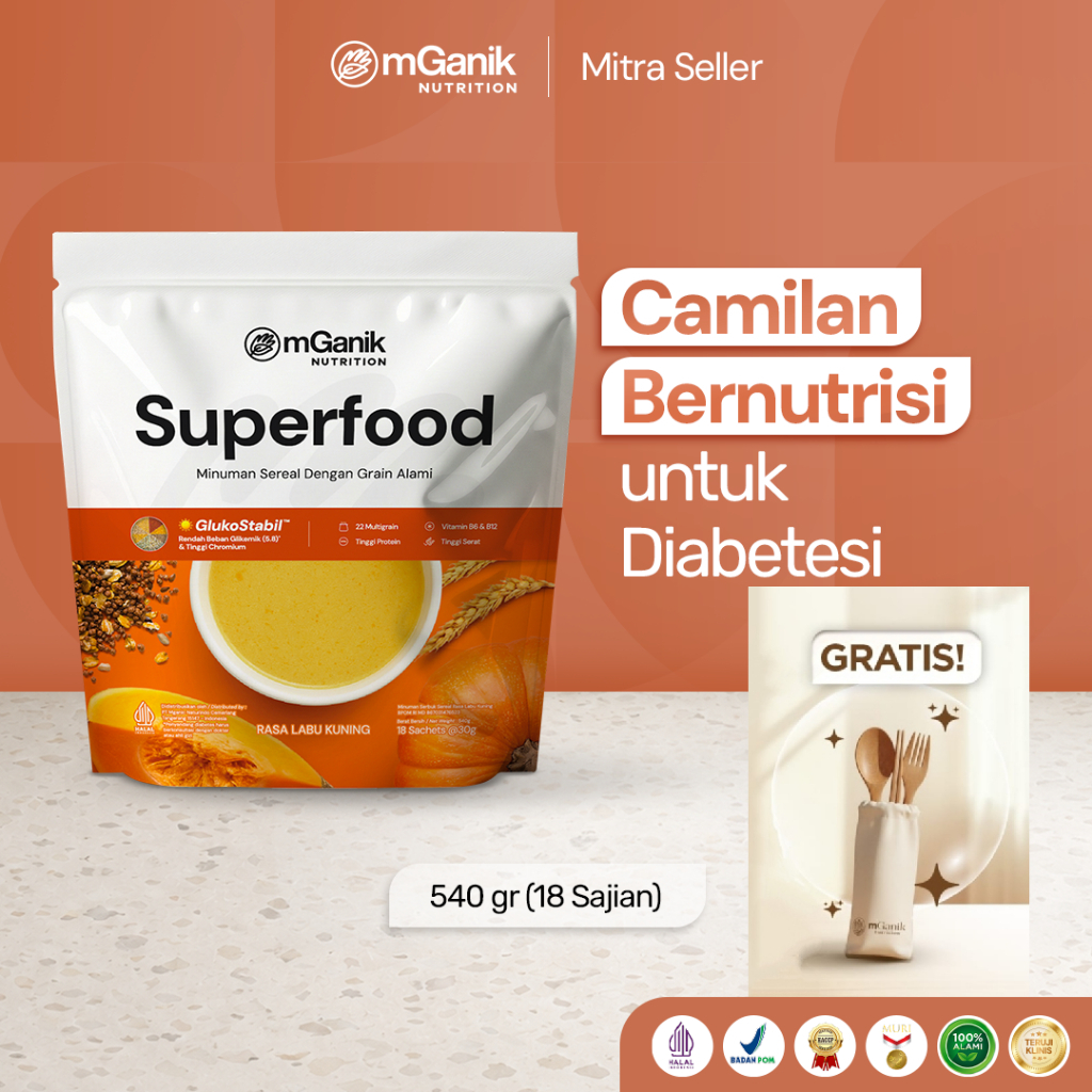 MGANIK SUPERFOOD MULTIGRAIN 100% ORIGINAL