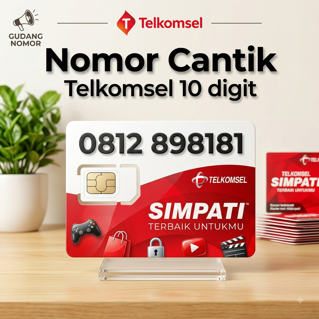Nomor Cantik Simpati Telkomsel 10 Digit Serian 898181 Telkomsell Cantik No Cantik Telkomsel Simpati 