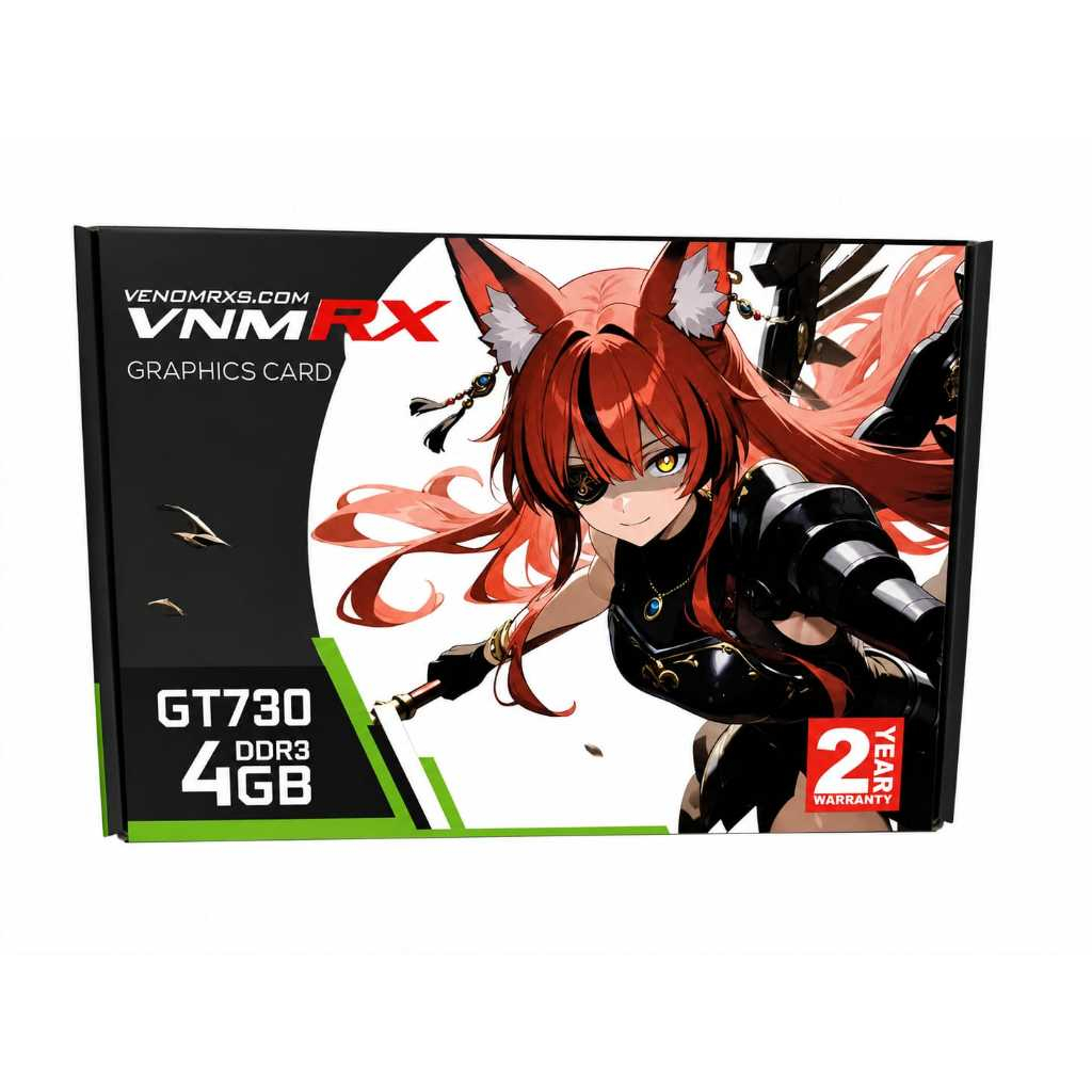 VGA CARD VENOMRX GT730 4GB DDR3 VGA 730GT 4GB VENOM RX