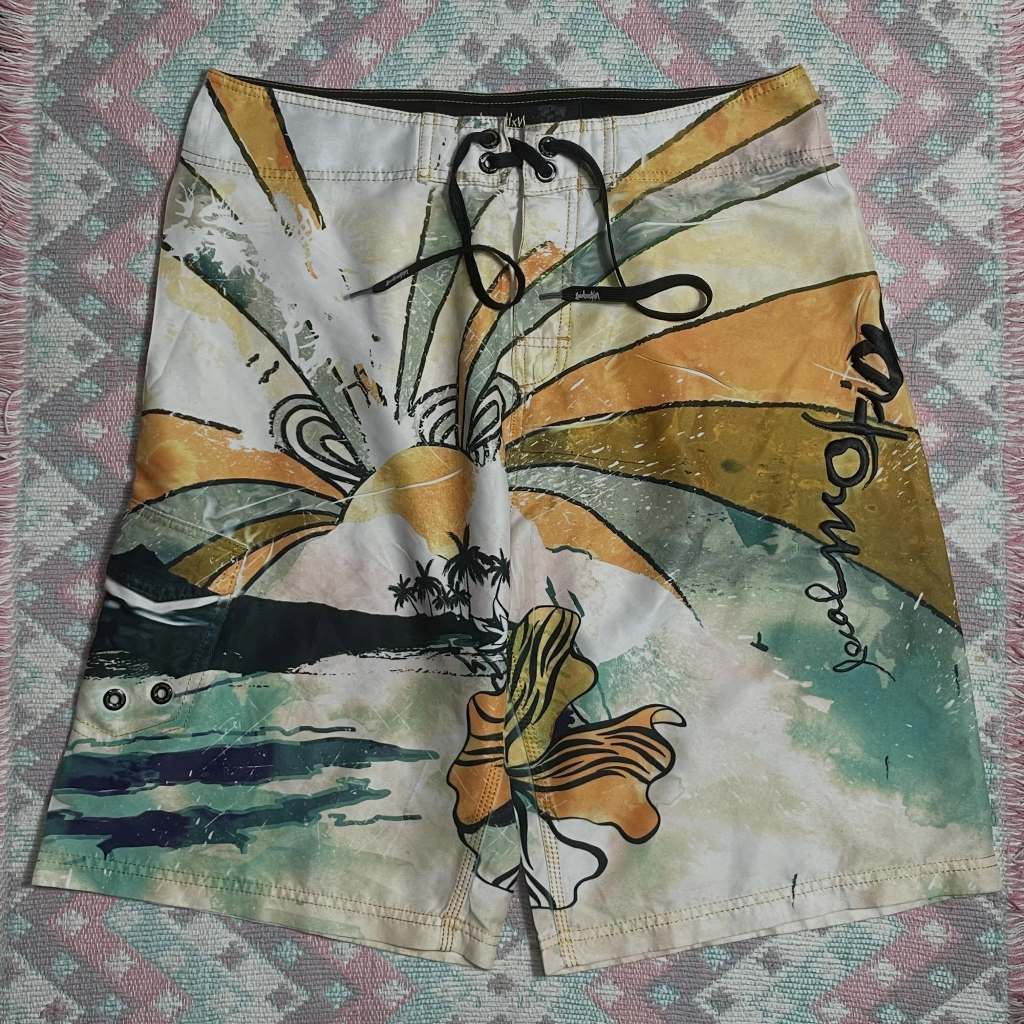 Boardshort / Celana Pendek Surfing Vintage LOCAL MOTION original size 32