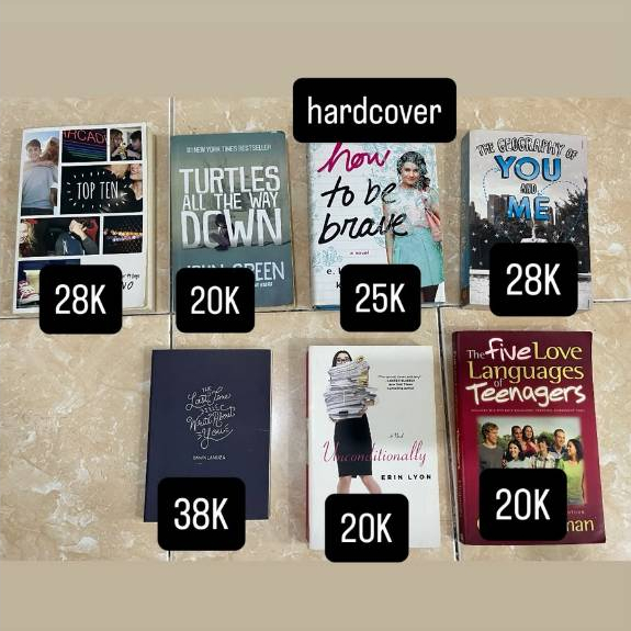 Buku preloved Inggris