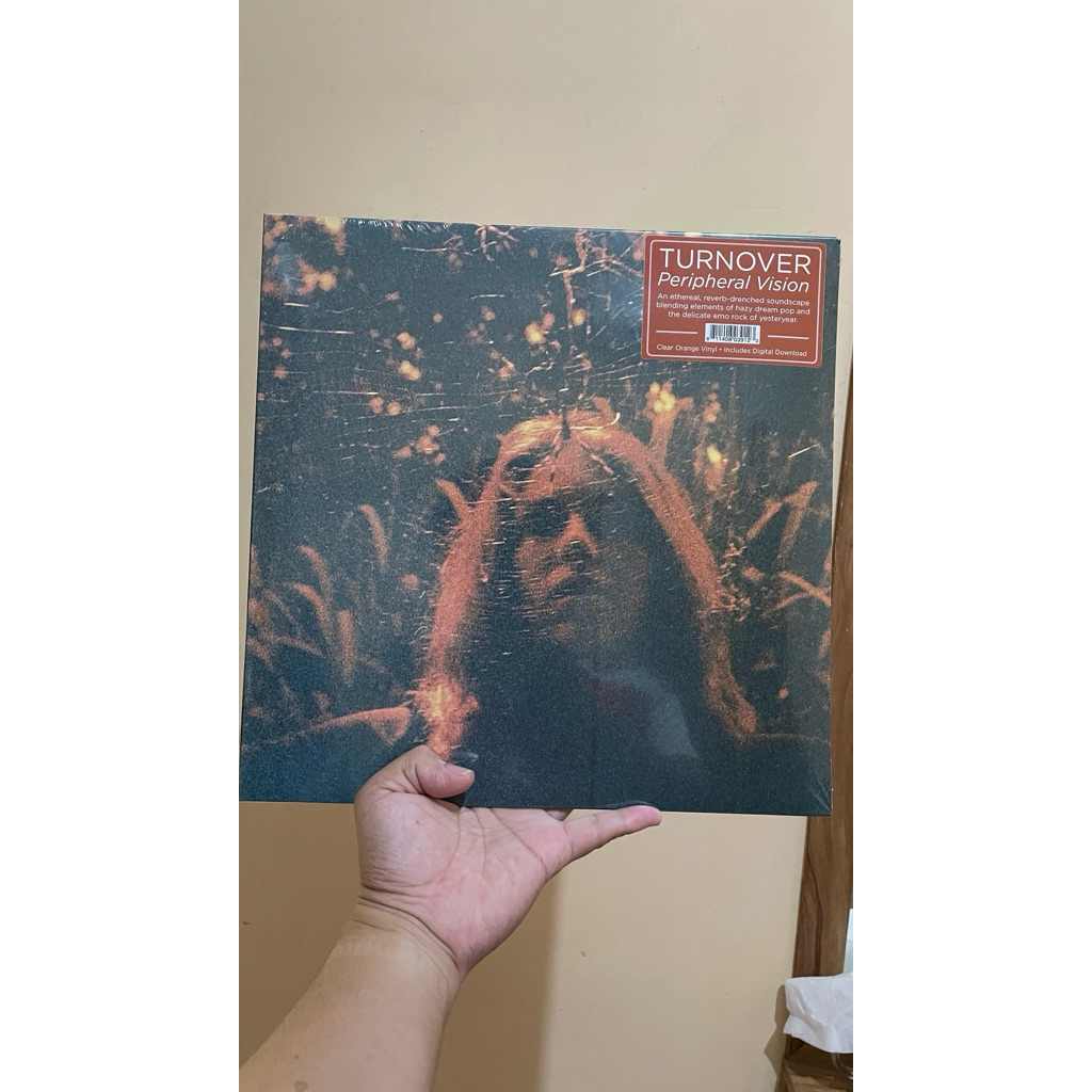 Turnover - Peripheral Vision (Clear Orange Vinyl)