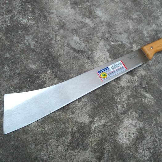 Machete Tramontina Ghana 18 inchi Alat Berkebun dan Camping 26634/018 Wood Handle Fulltang, Original