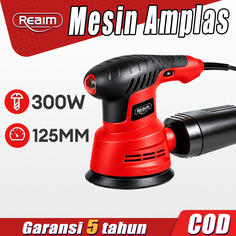 reaim 125mm Mesin Amplas Orbital