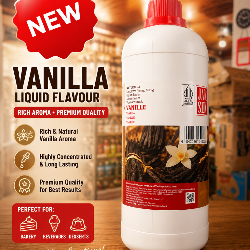 Vanilla Extract Jansen / Jansen Vanilla / Ekstrak Vanilla Jansen - 1 Kg