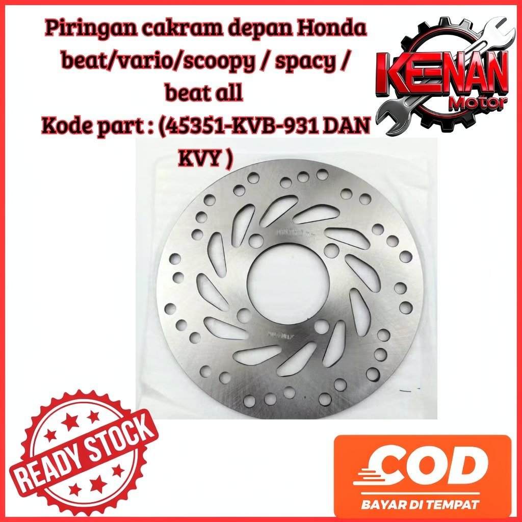 piringan cakram beat - piringan cakram Vario fi KVY
