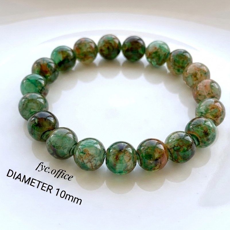 GELANG TANGAN BANGLE GIOK DIAMETER 10MM | GELANG TANGAN WANITA BATU GIOK SINTETIS