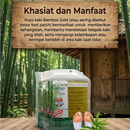 KOYO KAKI BAMBOO GOLD / KOYO BAMBOO ISI 2PCS