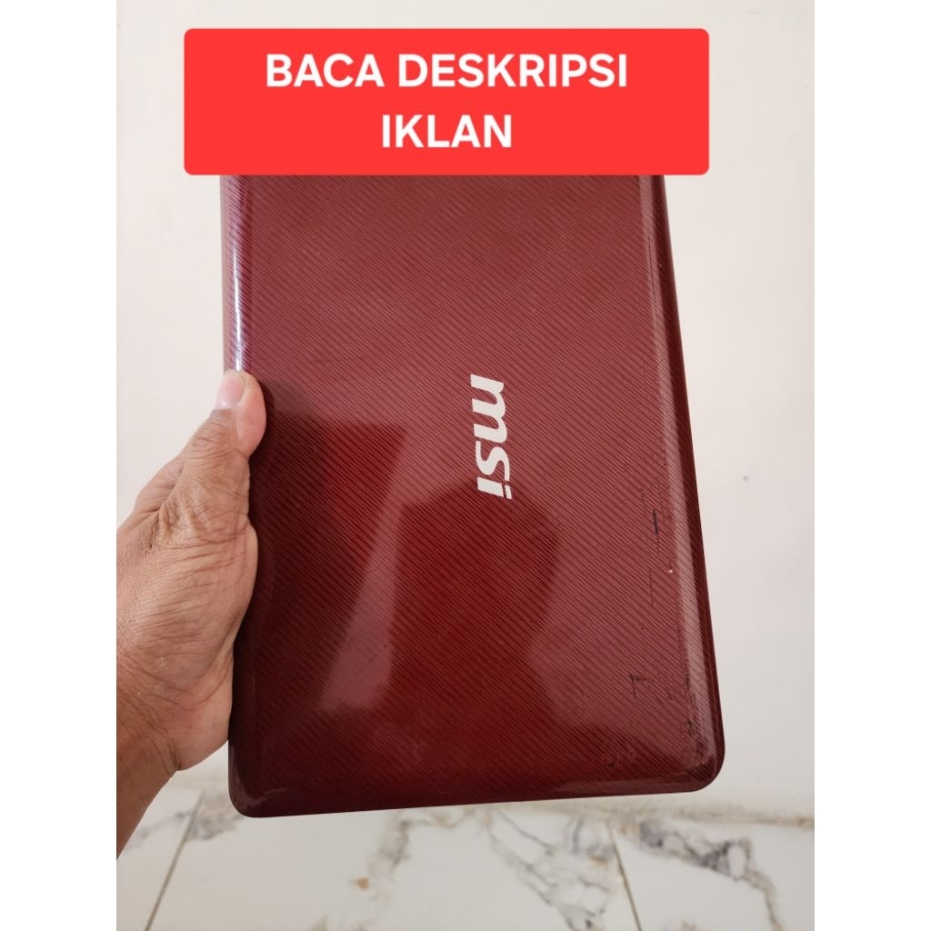 Notebook second notebook bekas normal