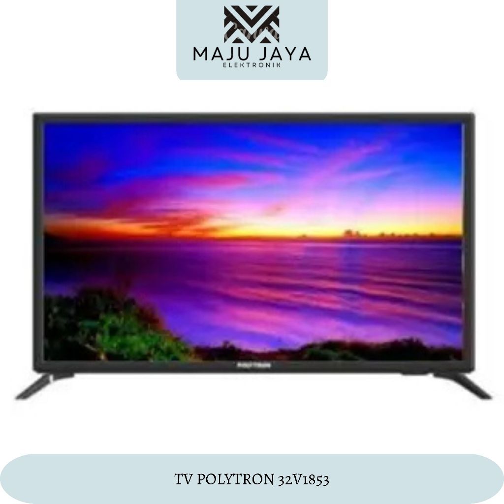 LED TV 32 Inch Polytron HD Ready Digital TV PLD-32V1853 PLD32V1853 32V1853 1853