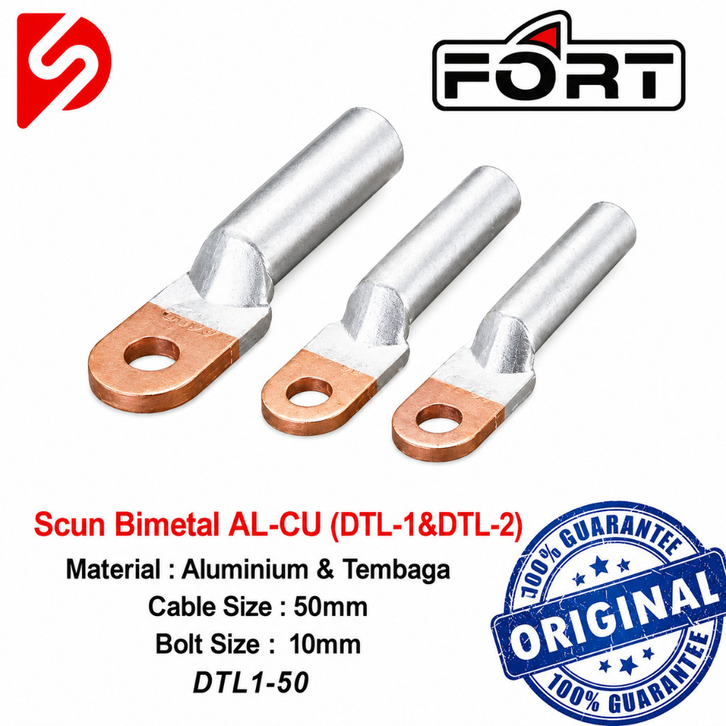 FORT - Scun / Skun Bimetal AL-CU / ALCU DTL1-50 / DTL150