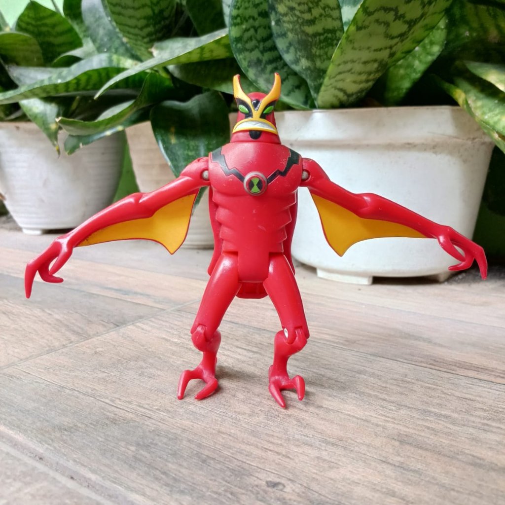 Action Figure Ben 10 Alien Force Jetray Original Cartoon Network Bandai