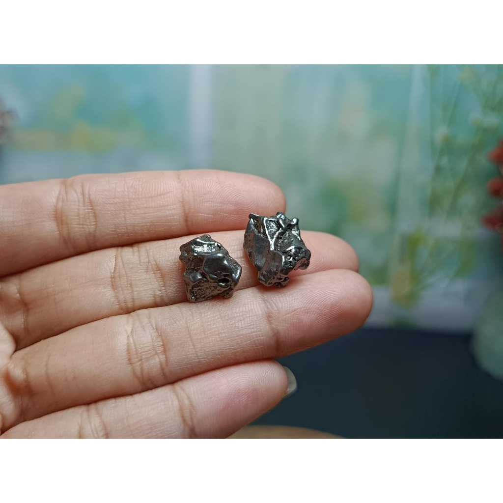 Batu Meteorite Campo Del Cielo Paket (3) Asli meteorite
