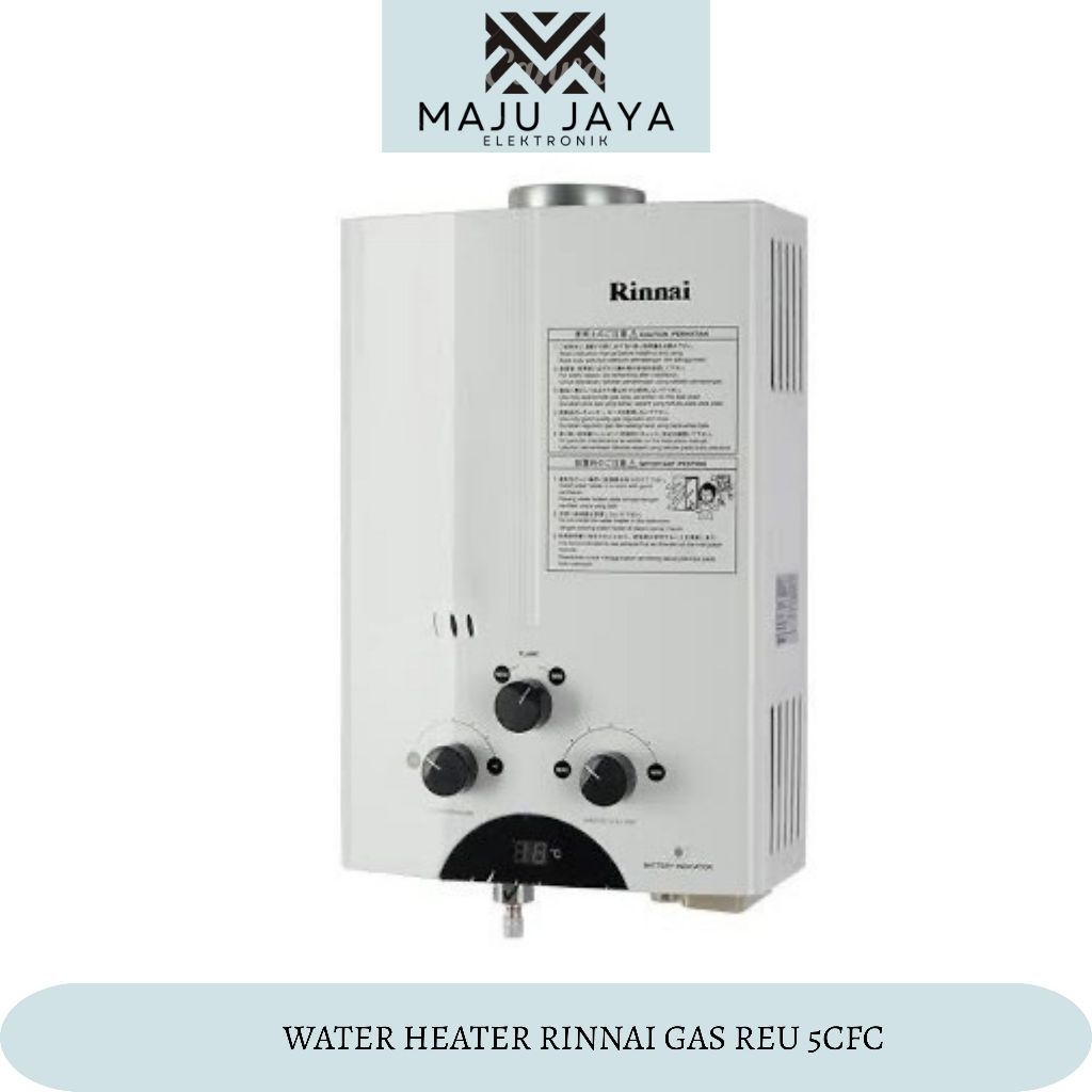 READY STOCK Rinnai Water Heater Gas REU 5 CFC Pemanas Air Rinnai Bergaransi / Water Heater Gas Rinna