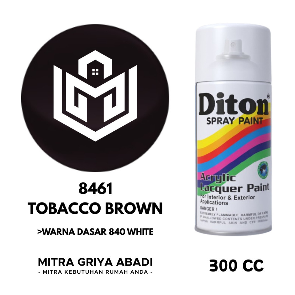 Diton Cat Spray Pilox Aerosol 8461 Tobacco brown L300 300 cc