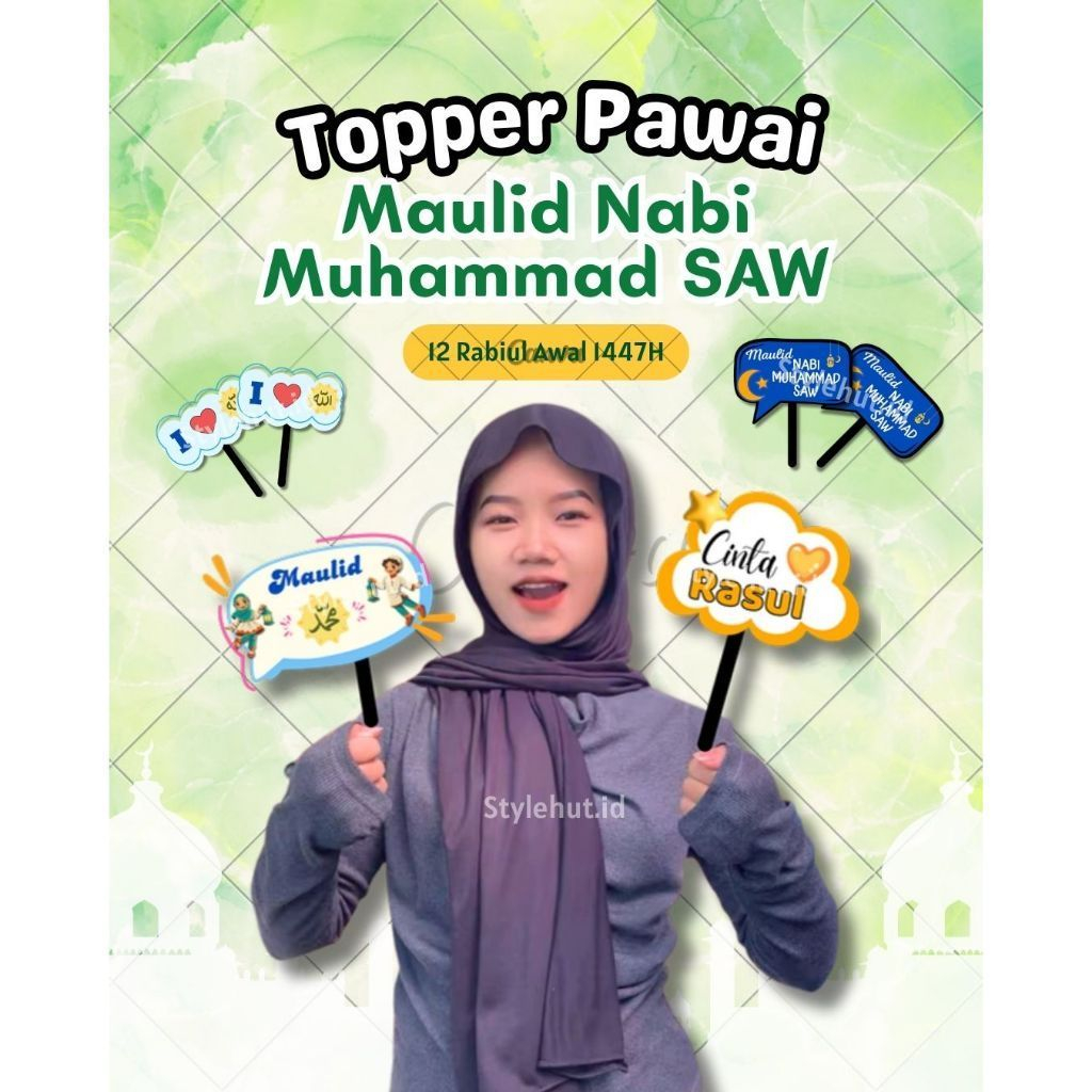 PROPS MAULID NABI | PROPS PHOTOBOOTH | PROPERTI PAWAI | PROPERTI RAMADHAN | HIASAN RAMADHAN | FASHIO