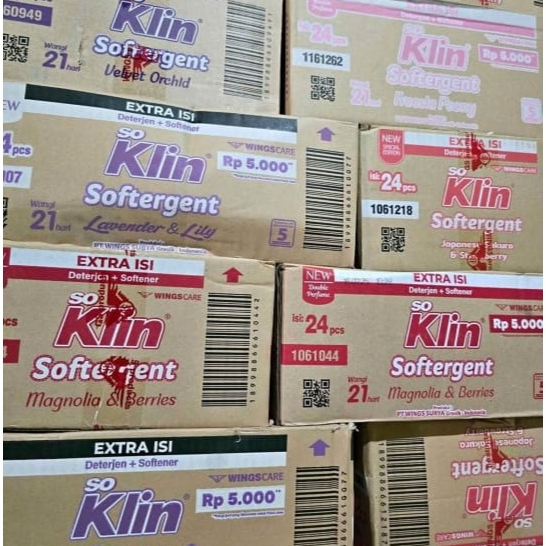 soklin  5000 kemasan 1 karton