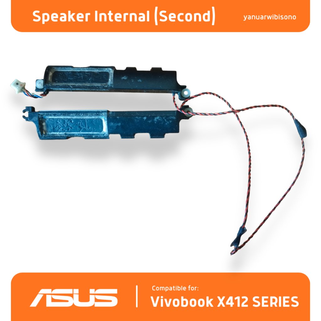 SPEAKER INTERNAL LAPTOP ASUS VIVOBOOK X412 SERIES (KIRI+KANAN) - SECOND ORIGINAL
