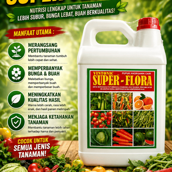 VINTONIC SUPER FLORA 5 LITER