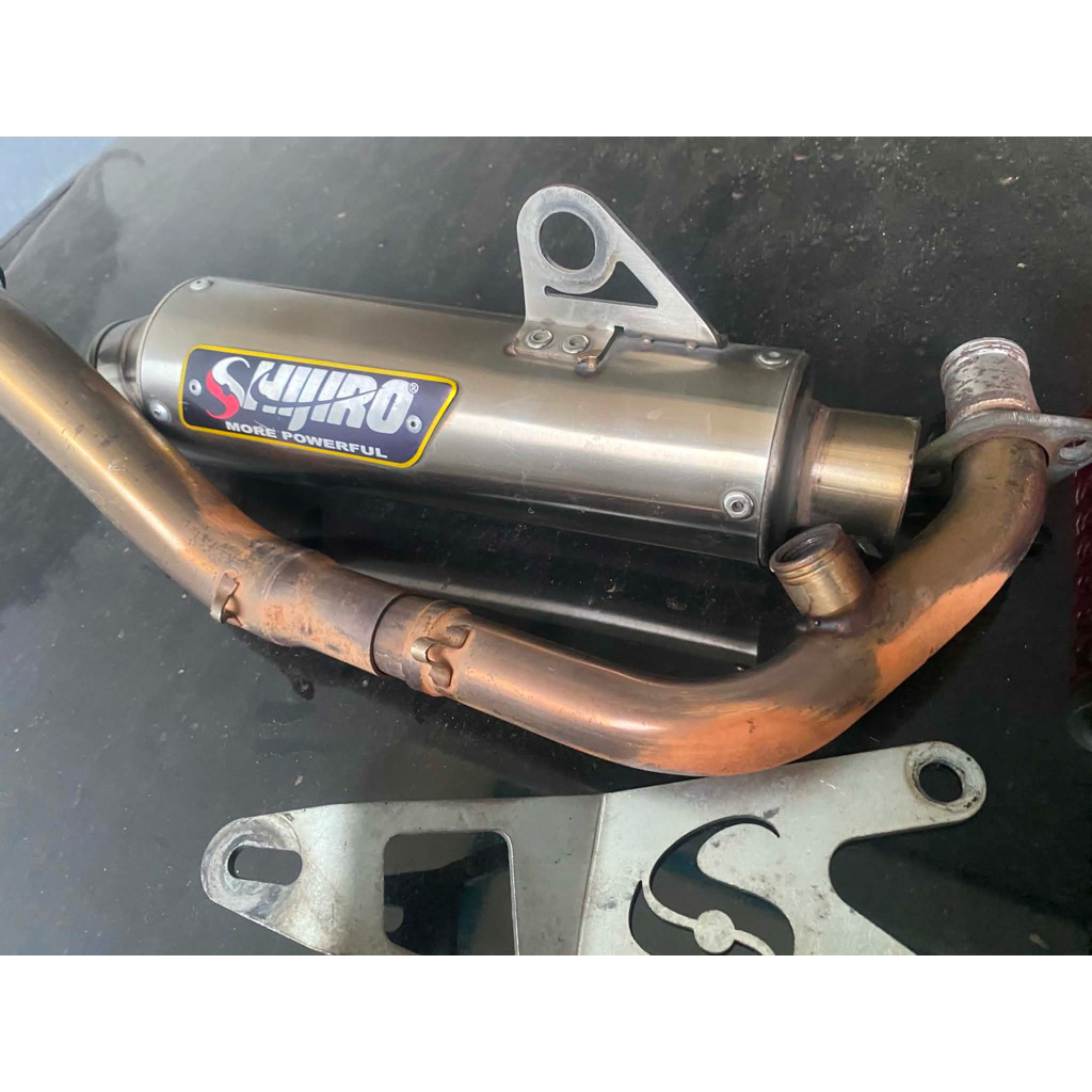 Shijiro M3 Long Inlet 38 Vespa Iget Exhaust System