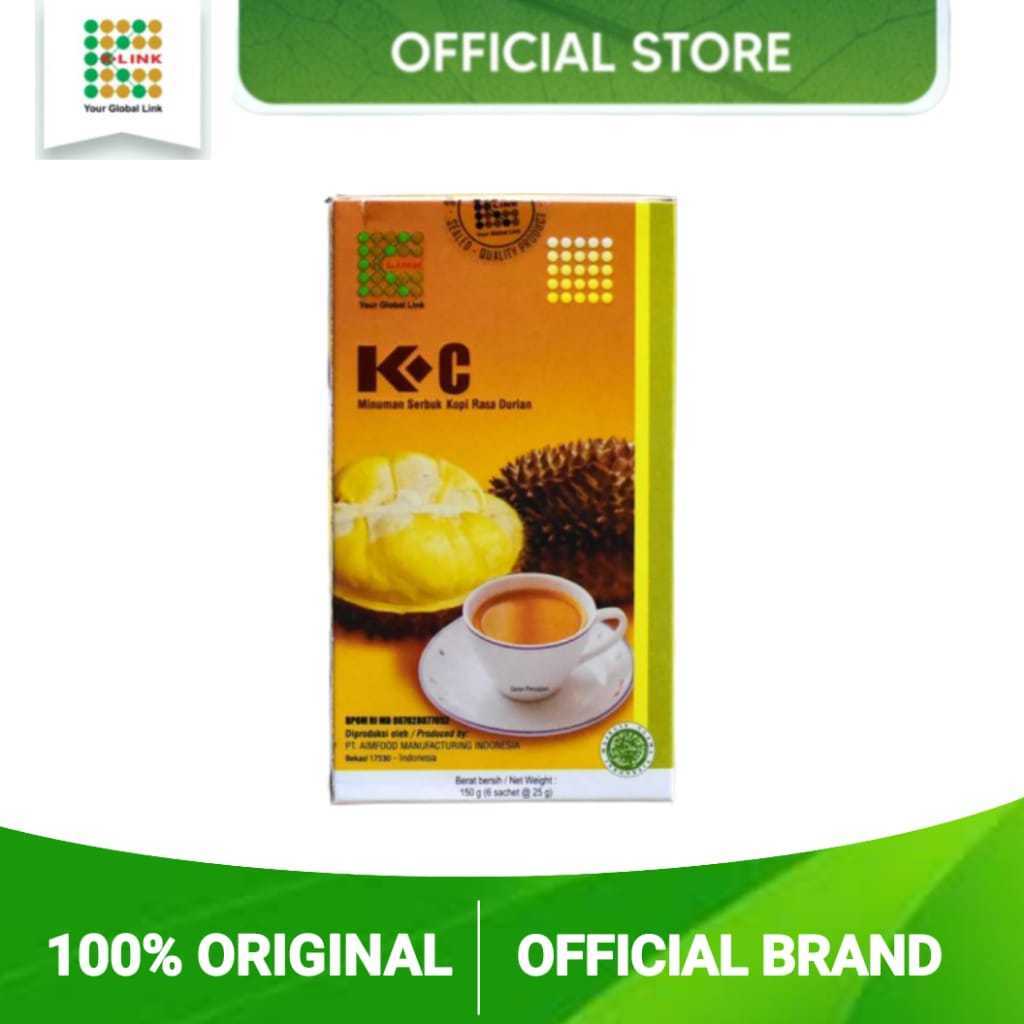 Kopi durian k link.K link Kopi rasa Durian.Kopi Durian K link Original.Kemasan 6 sachet siap minum.K