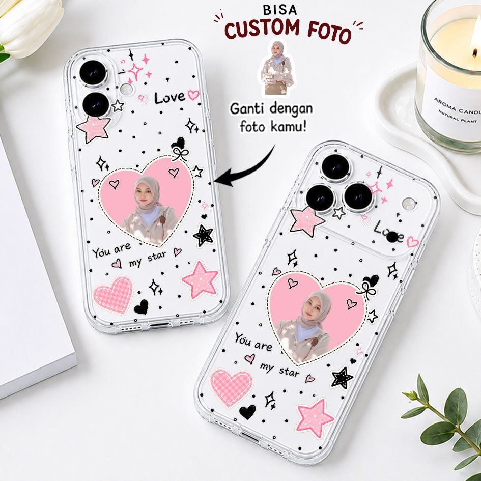 SOFTCASE Custom Foto UNTUK SAMSUNG A37 A02 A02S A03 A57 A04 A04E A05 A05S A06 A07 A10 A10S A11 M11 A