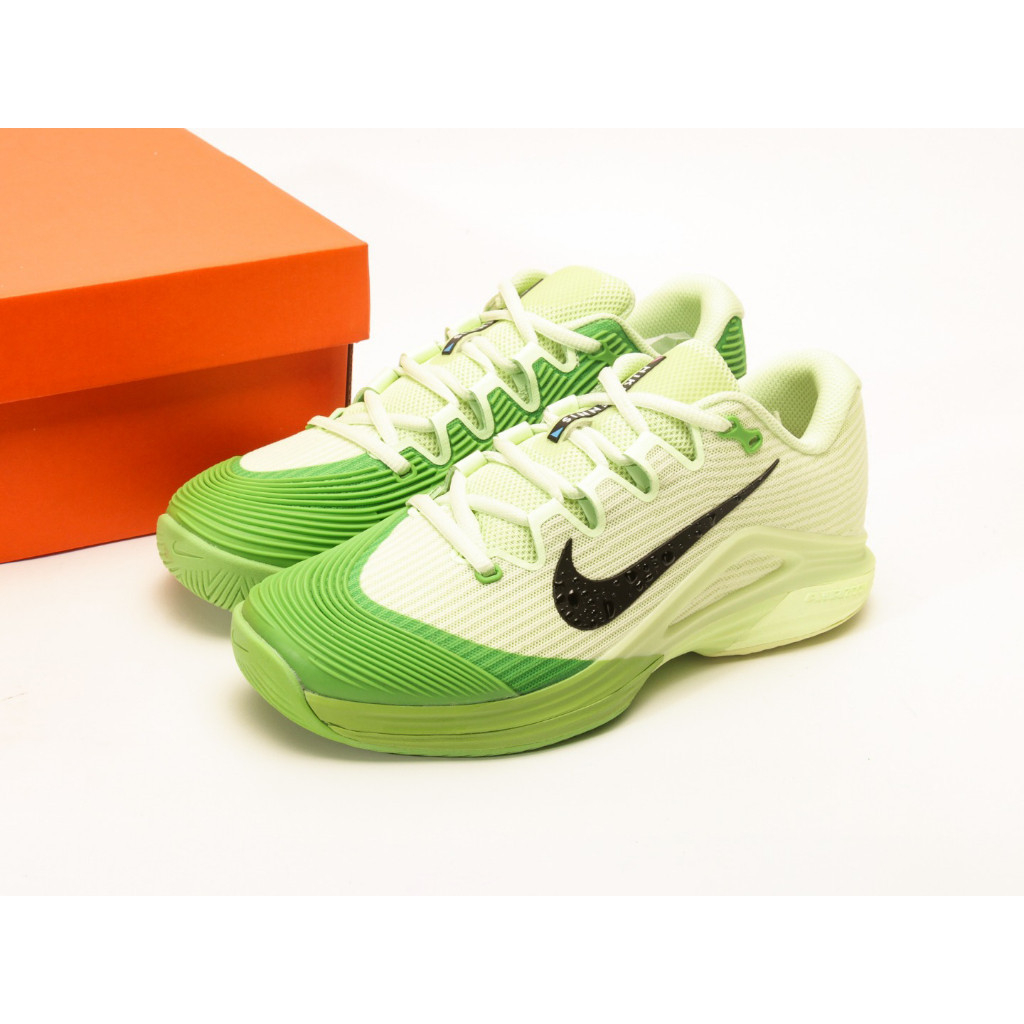 Court Air Zoom Vapor 12 HC Light Liquid Lime Mean Green (Sepatu Tenis / Tennis Shoes)
