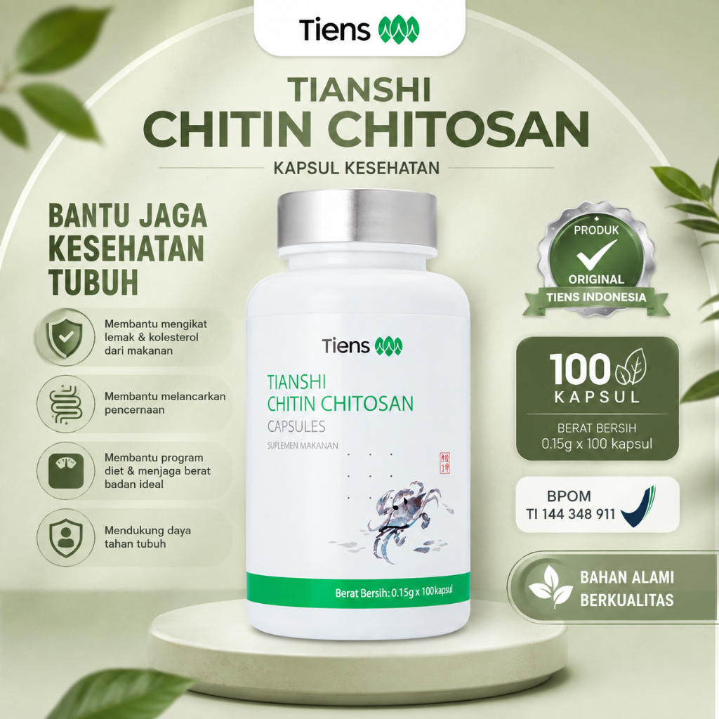 Chitin Chitosan Tiens Obat Cina Asam Lambung Gerd Penyembuhan Asam Lambung Gerd