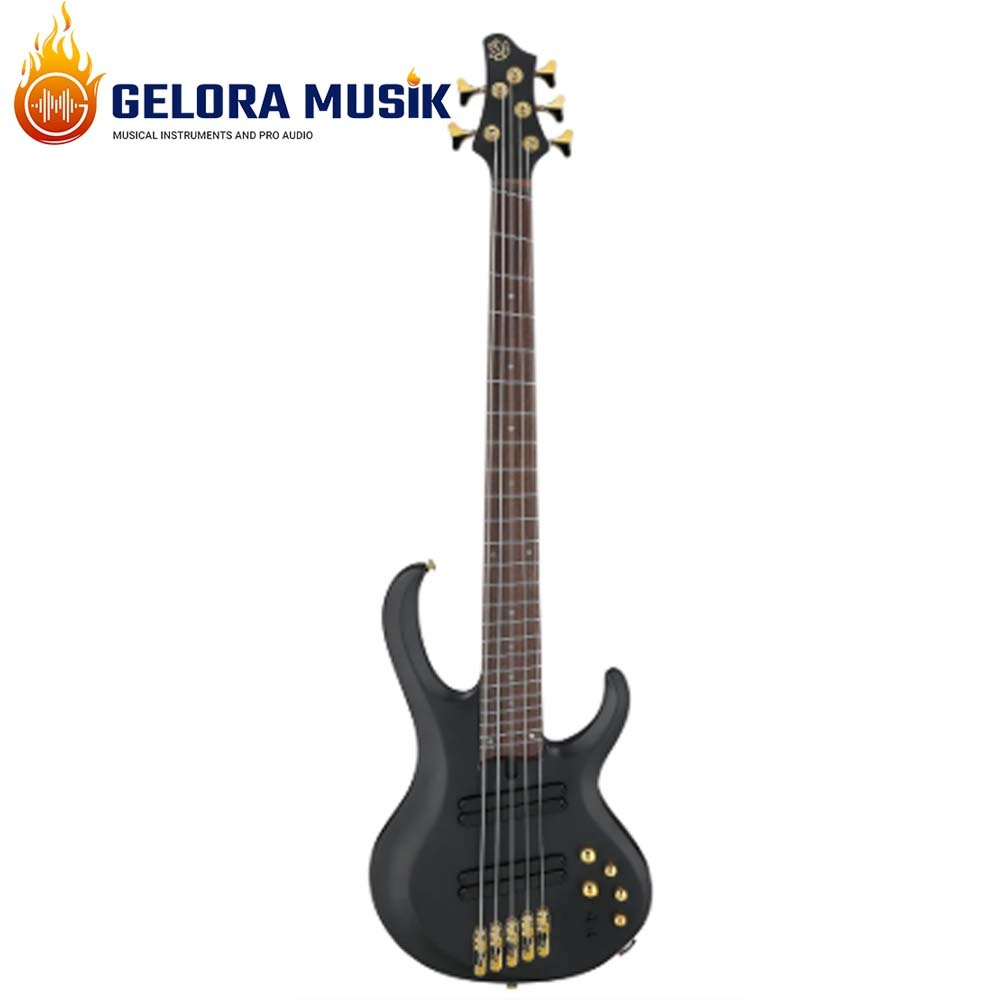 Gitar Bass Elektrik Ibanez BTB605LM-BKF