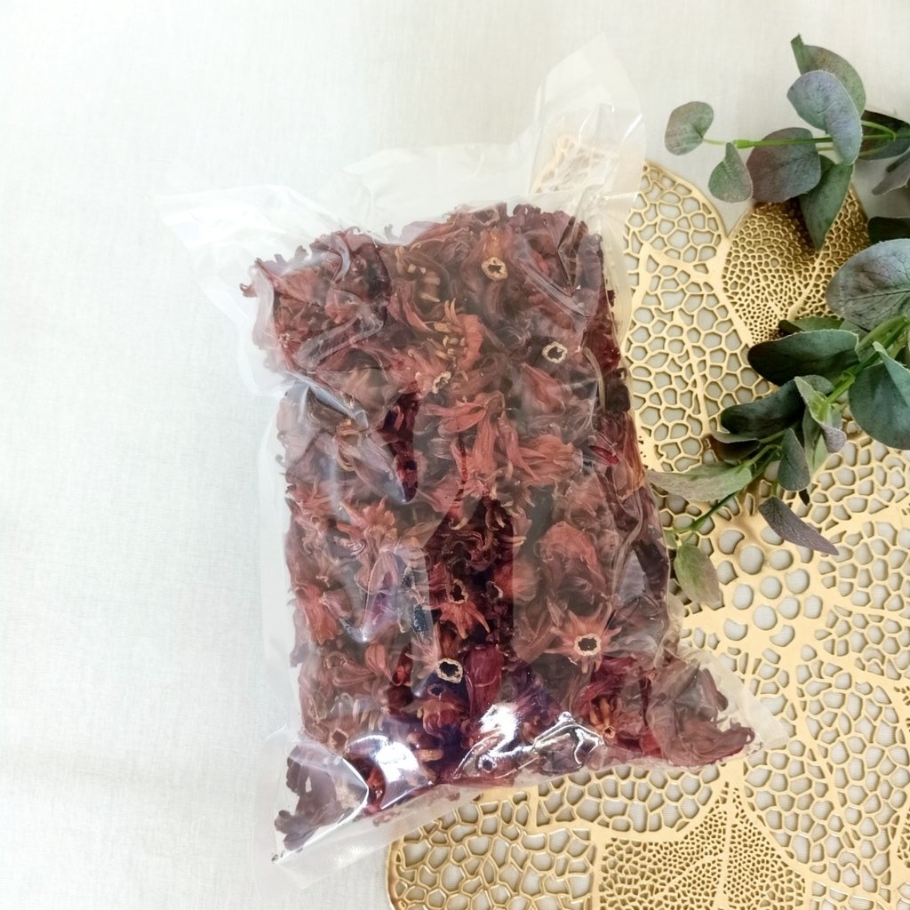 Bunga Rosella Merah Kering Teh Bunga Rosella Herbal Kering
