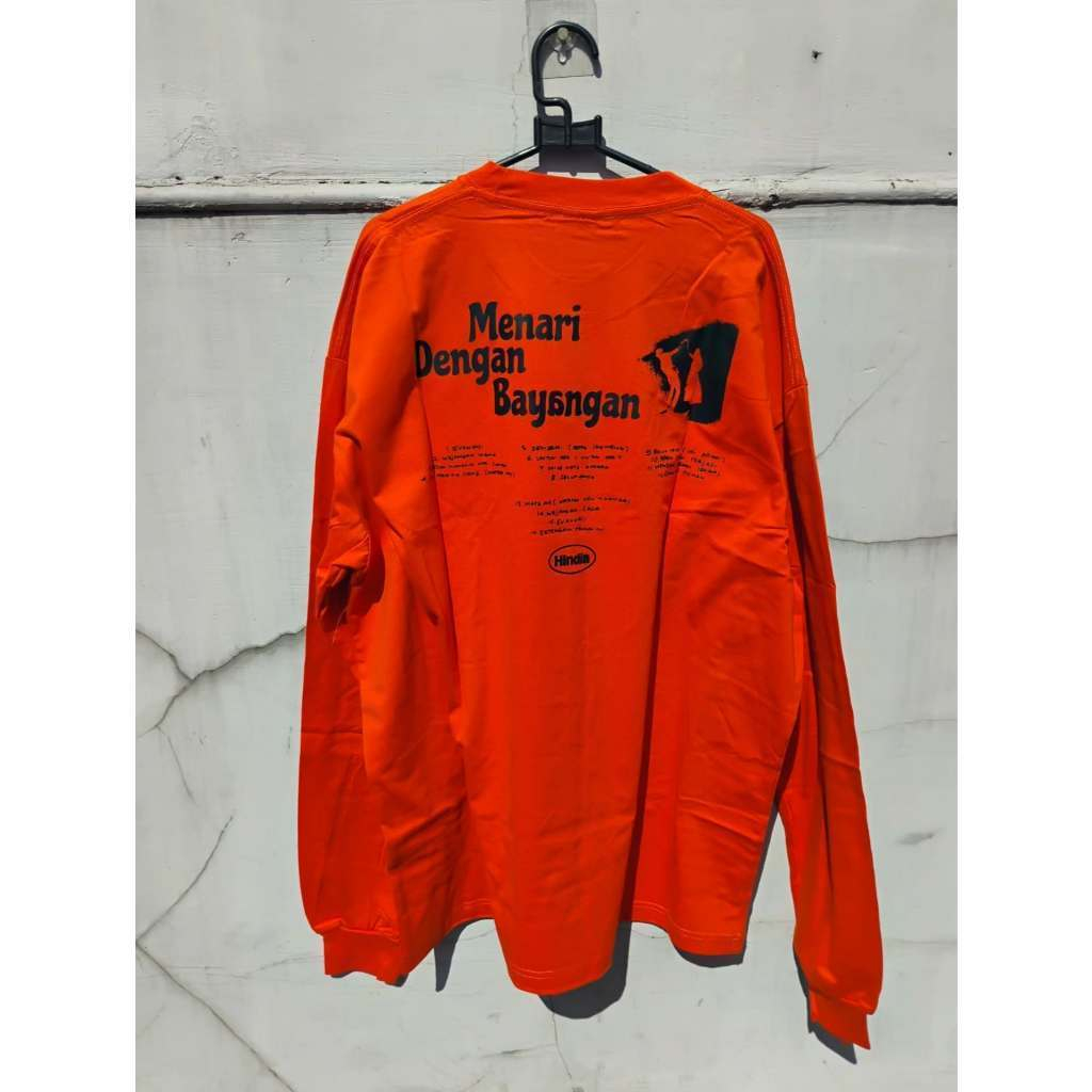 hindia menari dengan bayangan longshirt || kaos band