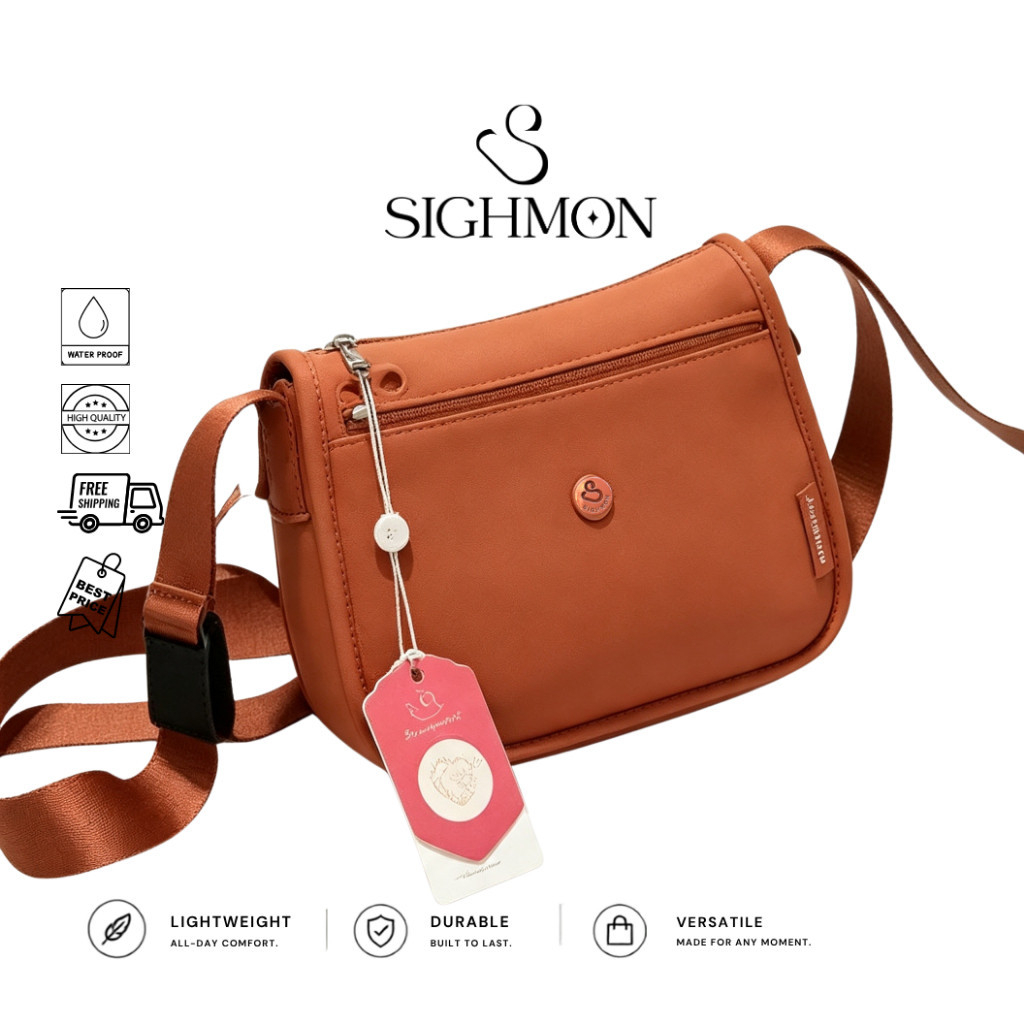 [MISABELLE] SIGHMON - Tas Selempang Bulan Medium Casual Crossbody Bag, Shoulder Bag