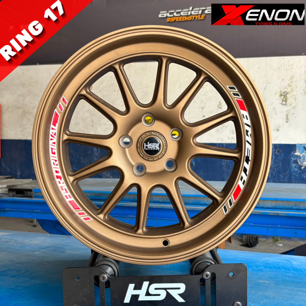 Velg Mobil Innova Rush Terios Dan Lainnya Pelek HSR Ameth Ring 17 Model Venom Toko Velg Tangerang