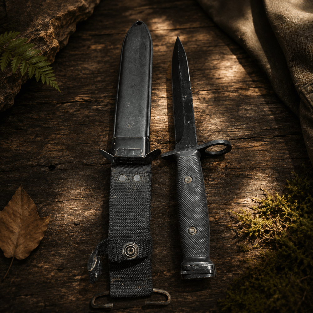 Pisau Bayonet Lokal Preloved