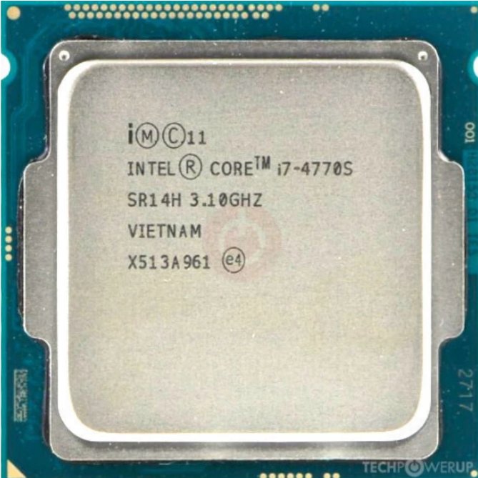 PROCESSOR INTEL I7 4770S TRAY LGA 1150