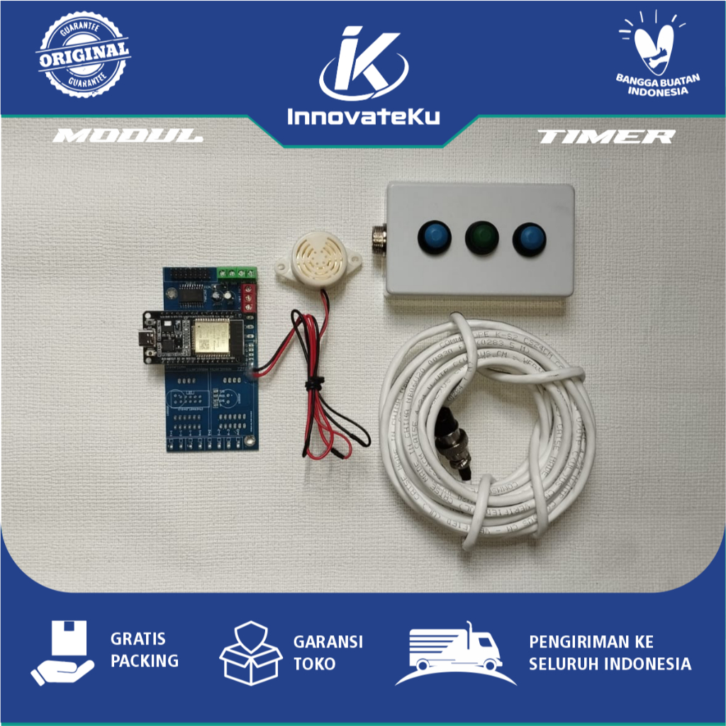 Modul Controller Display Timer Stopwatch Counter UP, DOWN, NO LIMIT - Panel P10 1 panel