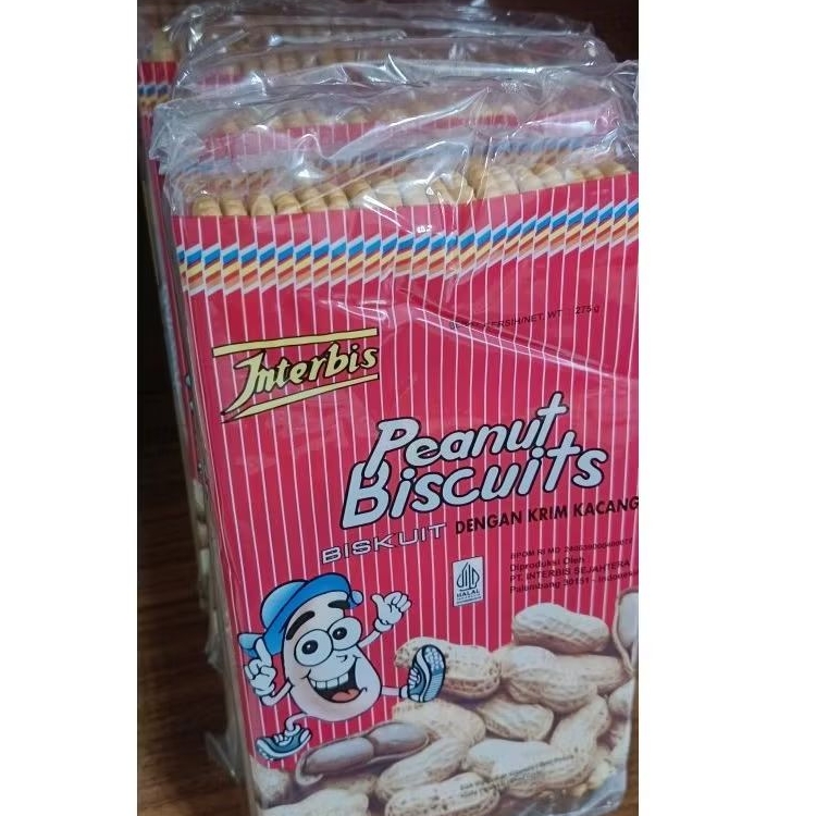 Roti kacang interbis renyah