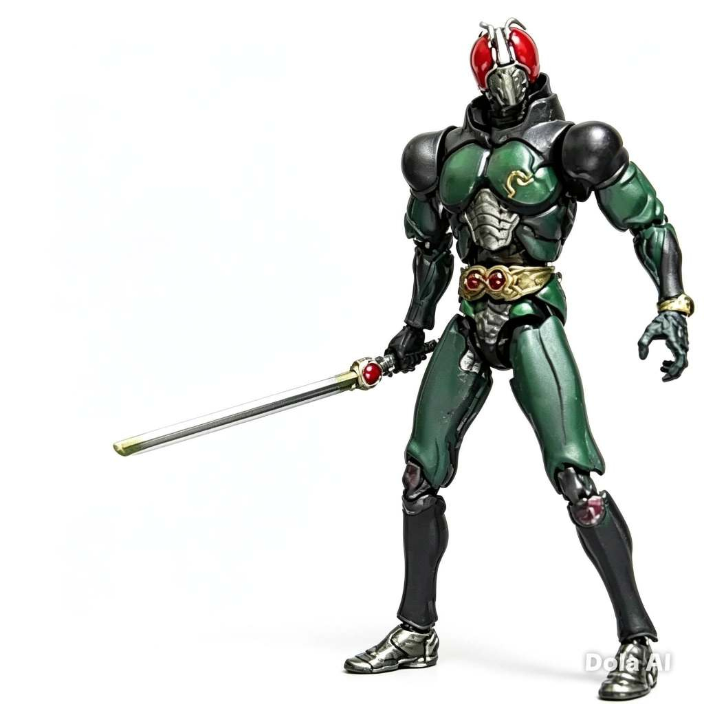 SIC Kamen Rider Black Rx Bandai Action Figure