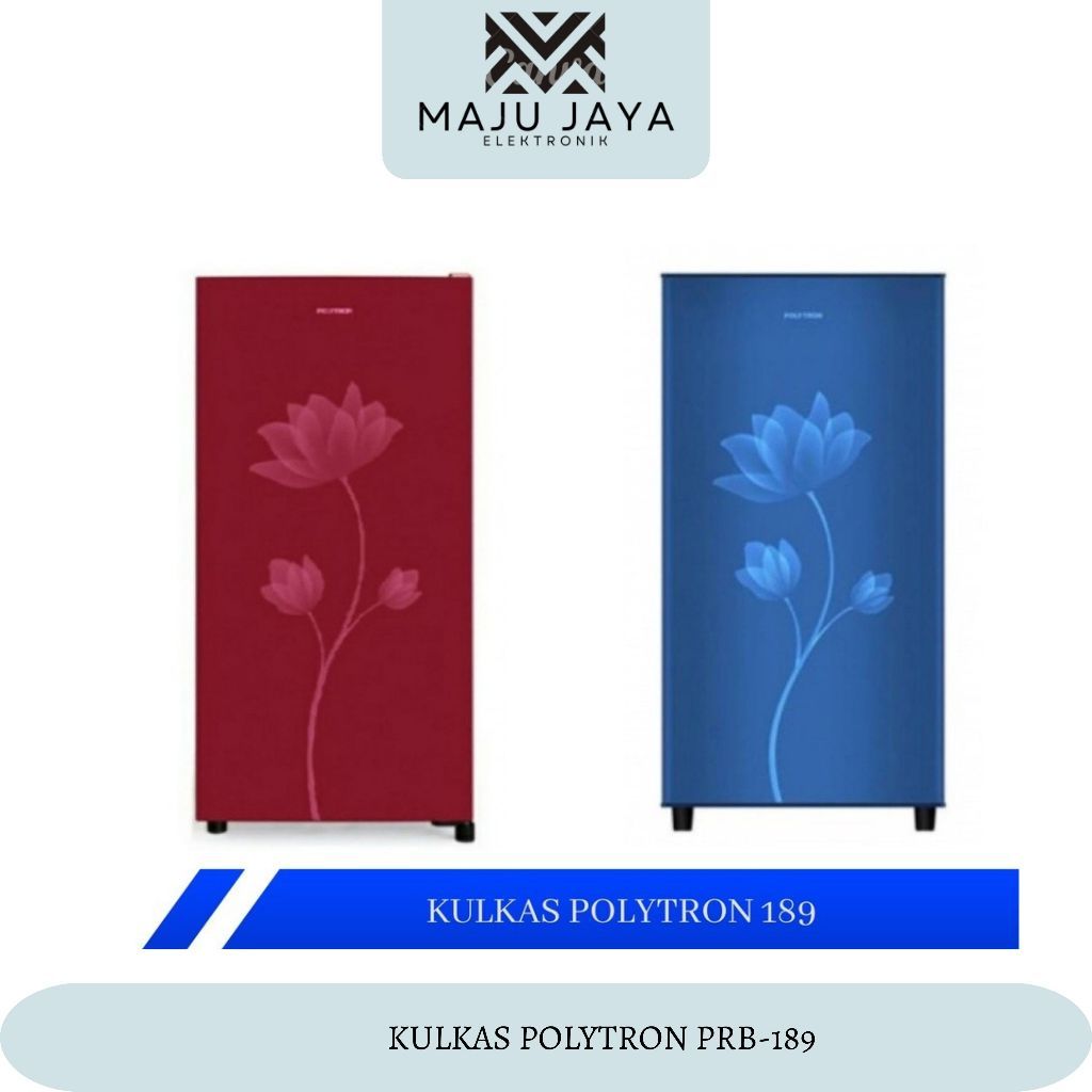 Kulkas 1 Pintu Polytron 180 Liter PRB-189B/R / PRB-189 179 PRB 179 PRB179 KULKAS POLYTRON PRB159 1 P