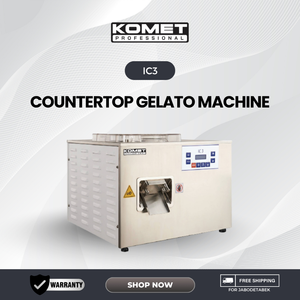 KOMET Countertop Gelato Machine IC3