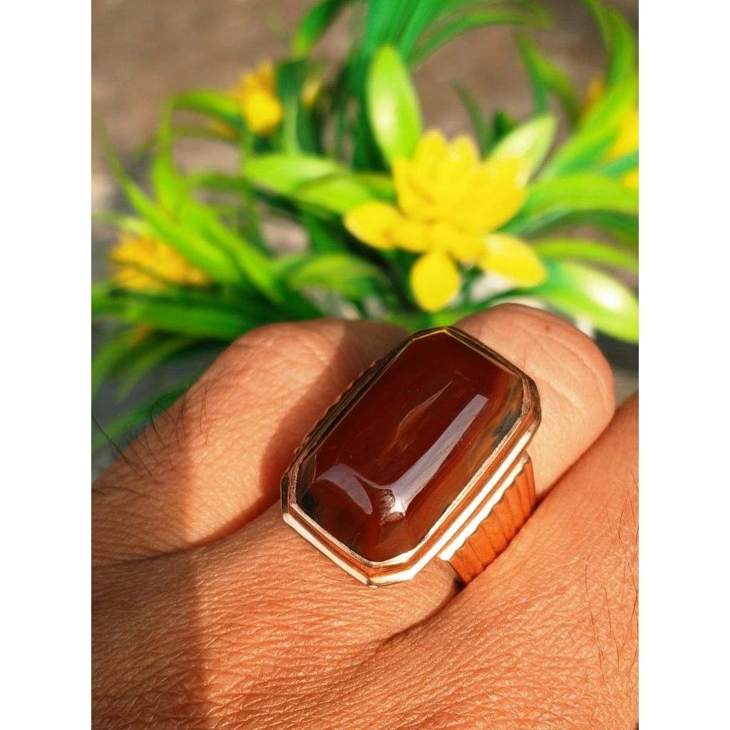 Yaman Ati Ayam kopiko size 7 ring coin mewah