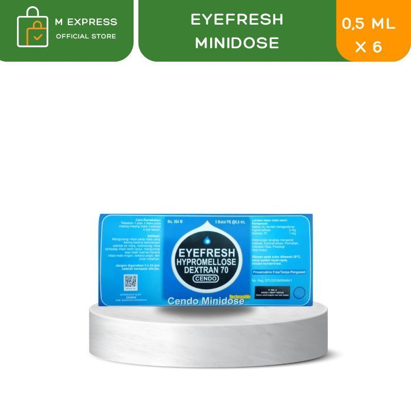 EYEFRESH MINIDOSE - tetes air mata buatan untuk melembapkan mata kering