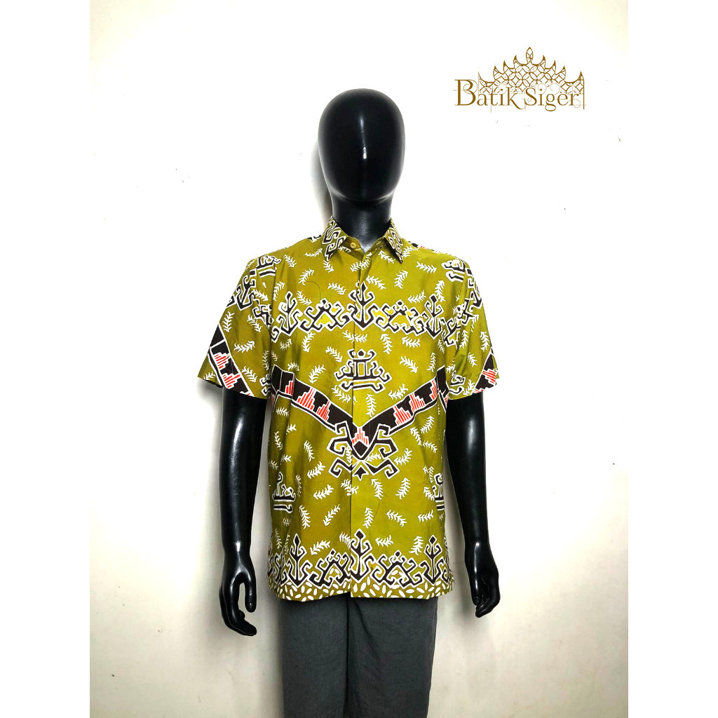Kemeja Batik Tulis Motif Lampung | Batik Siger